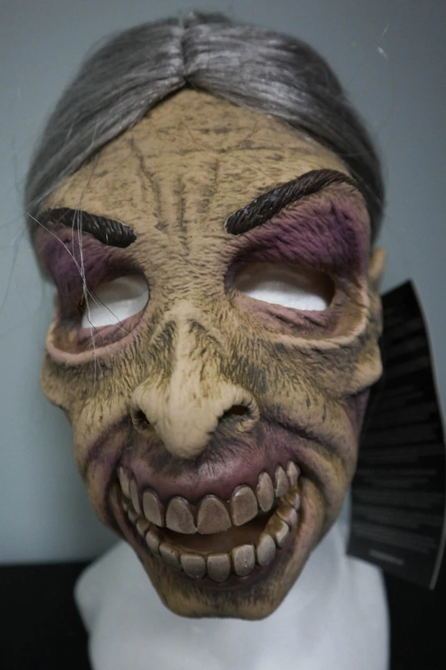 Psycho Corpse Female Zombie- Zagone Studios "Norma Psycho Bates" Handmade Mask - Image 1 of 4