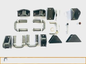 Fits Willys Jeep U Shackle Complete Suspension Kit MB GPW CJ 2A 3B M38A Truck - Picture 1 of 3