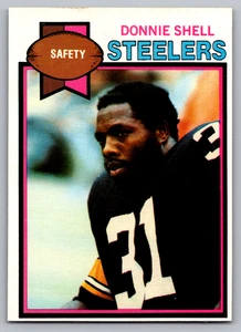1979 Topps #411 Donny Shell Steelers Rookie - Bild 1 von 3