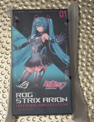  Gabinete SSD ROG Strix Arion x Hatsune Miku Edition Foto 1 de 4