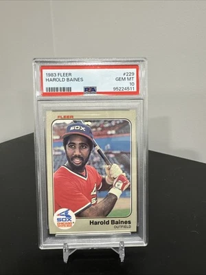 Fleer 1983 - Harold Baines #229 Foto 1 de 2