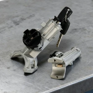Fits For PEUGEOT BOXER 2006-2019 Ignition Lock Barrel Switch 2 Keys 5PIN - Picture 1 of 15