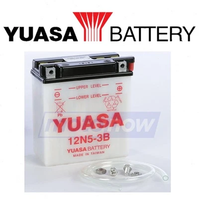 Yuasa Conventional 12V Battery for 1986 Yamaha SRX600 - Electrical Batteries by Foto 1 de 4