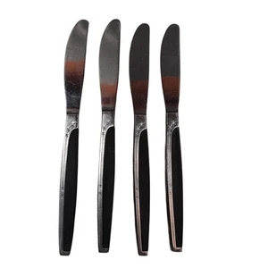 Edelstahl Ebenholz Elegance Atomstern 4-teiliges Set Japan Doppelstern - Bild 1 von 3
