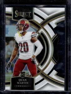 2023 Panini Select #137 Quan Martin White Prizms Die Cuts #/199 - Picture 1 of 2