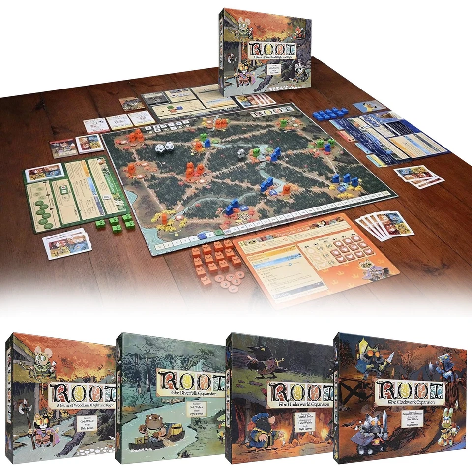 Juego de mesa de estrategia asimétrica Root: A Game of Woodland Might And Right 1 Foto 1 de 1