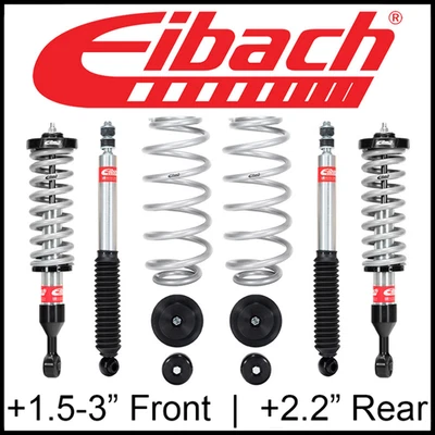 Eibach PRO-TRUCK Stage 2 Lift Kit Coilovers/Shocks/Springs fit 03-09 Lexus GX470 - Image 1 of 2