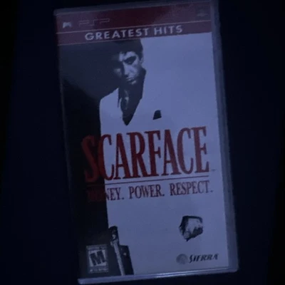 Scarface: Money. Power. Respect. (Sony PSP, 2006) COMPLETE! Tested Working! - Image 1 of 3