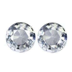 0,43 quilates genuino redondo 3,8 mm 100 % natural azul verdoso Brasil PARAIBA TURMALINA - Imagen 1 de 5