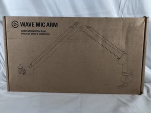 Brazo de suspensión de brazo de micrófono Elgato Wave con extensión elevadora - negro - Imagen 1 de 11