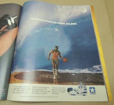 1989 Mint Print Ad Poster Converse The Wave is Now in Court All Rise Basketball