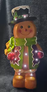 Lite up Gingerbread Man, #56882, Christmas Decor, LED Indoor/outdoor - Picture 1 of 6