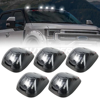 For 1999-2016 Ford F250 F350 Super Duty LED Cab Roof Marker Running White Lights Foto 1 de 4