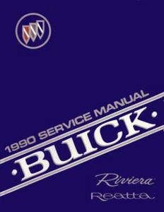 1990 Buick Reatta Riviera Shop Service Repair Book Manual Engine Electrical OEM - Picture 1 of 1