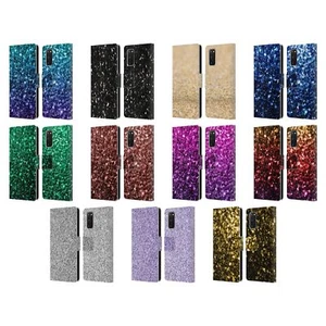 OFFICIËLE PLDESIGN GLITTER SPARKLES LEDEREN BOOK COVER VOOR SAMSUNG TELEFOONS 1 - Afbeelding 1 van 13