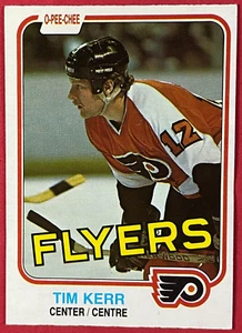 Tim Kerr RC 1981-82 O-Pee-Chee #251 Rookie NHL - Picture 1 of 6