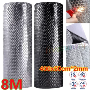 8M Alubutyl Matte Auto Dämmmatte 50x400cm 2mm selbstklebend Fahrzeugdämmung Matt - Bild 1 von 15
