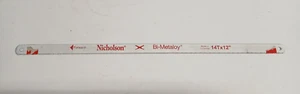 Crescent Nicholson 62706N-02 NF1214 12" 14TPI Hacksaw Blade Raker - Picture 1 of 3