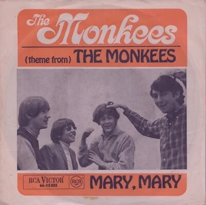 THE MONKEES: (Theme From) The Monkees / Mary, Mary (´67 / rare orig. German 7") - Picture 1 of 1