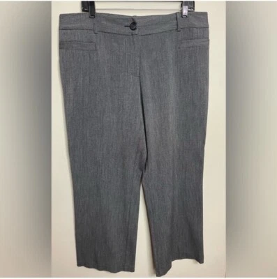 Studio 1940 Petite The Marissa Fit Dress Pants Grey Size 14P - Image 1 of 4