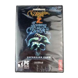 2008 Neverwinter Nights 2: Storm of Zehir CD-Rom PC Video Game New Sealed - Picture 1 of 7