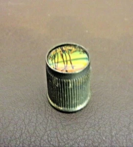 Vintage Silver Tone Metal Thimble St. Croix Souvenir - Picture 1 of 4