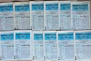 TOTTENHAM HOTSPUR HOME PROGRAMMES 1963-64 ~ YOU CHOOSE GOOD CONDITION FREE POST - Picture 1 of 16