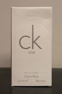 NEW Retail Package Ck One Calvin Klein Cologne Perfume Unisex 3.3 Oz EDT Spray - Picture 1 of 7