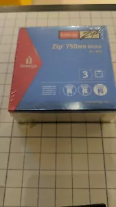 IOMEGA ZIP 750MB DISKS - Confezione da 3 dischi - Photo 1/1