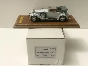 1/43 1933-1934 Mercedes Benz 380 W22 cabriolet C open gray LE 5pcs. Handmade EMC - Picture 1 of 11