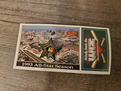 Baltimore Orioles 1993 All-Star Game Collectible Lapel Pin - The WIZ - Image 1 of 2