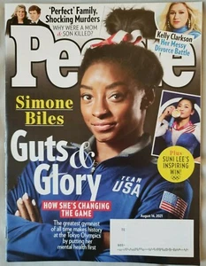 Simone Biles, Jennifer Hudson, Margot Robbie, Marlee Matlin People Mag Aug 2021 - Picture 1 of 10