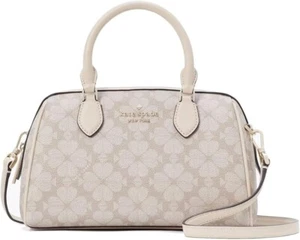 Bandolera de lona Kate Spade Signature Spade Flower - Beige oscuro - KG483 - Imagen 1 de 5