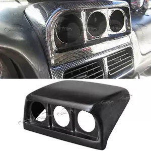 FRP For Subaru Impreza GC8 Style 1997-2000 Triple Dashboard Gauge Pod Parts - Bild 1 von 11