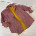 Ralph Lauren & J. Crew Red Check Button Shirt & Yellow Tee Boys Bundle Sze 14 YO
