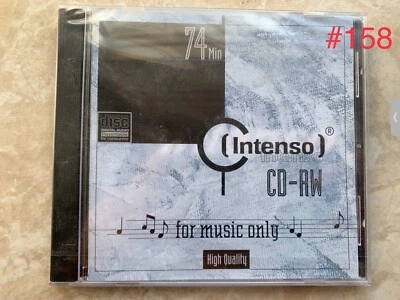 Intenso CD-RW Audio, 74 Min. for music only Neu & OVP (158) - Bild 1 von 4