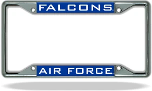 Marco de placa de matrícula Air Force FALCONS - Imagen 1 de 1
