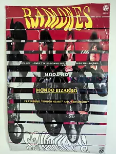 Ramones Punk Rock Orig Promo Poster Mondo Bizarro, 24” x 36” - Bild 1 von 4