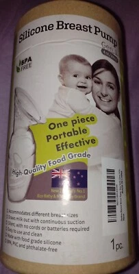 Haakaa Silicone Manual Breast Pump One Piece Portable New Sealed Free Delivery - Image 1 of 4