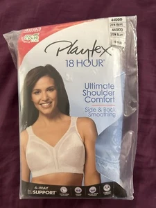 Playtex Women's 18 Hour Ultimate Shoulder Comfort Wireless Bra 44DDD New - Picture 1 of 5