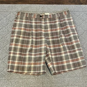 Pantalones Cortos Banana Republic Para Hombres 38 Gris Rojo A Cuadros A Medida Calce Ajustado Golf Bermudas Nuevos - Imagen 1 de 11