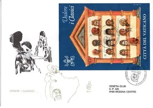 1997 FDC Venetia N 284/V - Vaticano Vatican City See The Classics BF Travelled - Picture 1 of 1