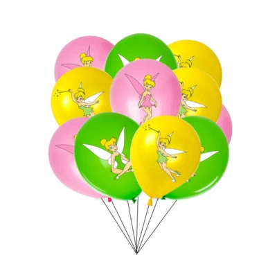 15 12" Precioso Globo Campanilla Peter Pan Hada Cumpleaños Fiesta Decoración Foto 1 de 3