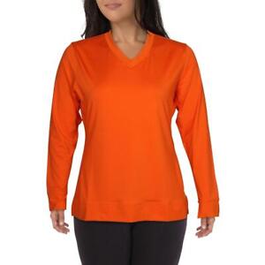 Fila Womens Core Orange Tennis Fitness Shirts & Tops Athletic XXL  0235