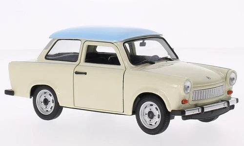 Welly Trabant 601 Beige/Light Blue 1:24 - Image 1 of 1