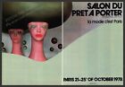 Modemesse in Paris Promo 1970er Jahre Printwerbung (2 Seiten) 1978
