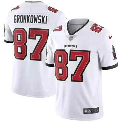 Camiseta deportiva para hombre Rob Gronkowski Tampa Bay Buccaneers Nike Vapor Limited NFL #87 NFL Foto 1 de 4