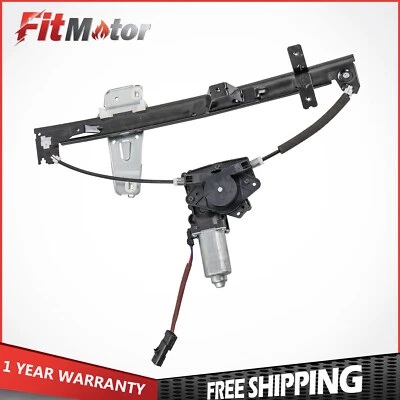 Power Window Regulator Assembly For Jeep Grand Cherokee 2001-04 Front Left Side - Image 1 of 4