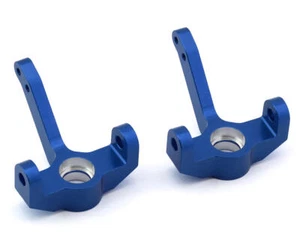 ST Racing Concepts Associated MT12 Aluminum HD Steering Knuckles (Blue) (2) - Picture 1 of 2