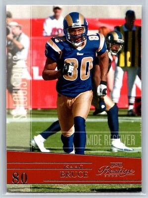 2006 Playoff Prestige Isaac Bruce St. Louis Rams #134 - Image 1 of 2